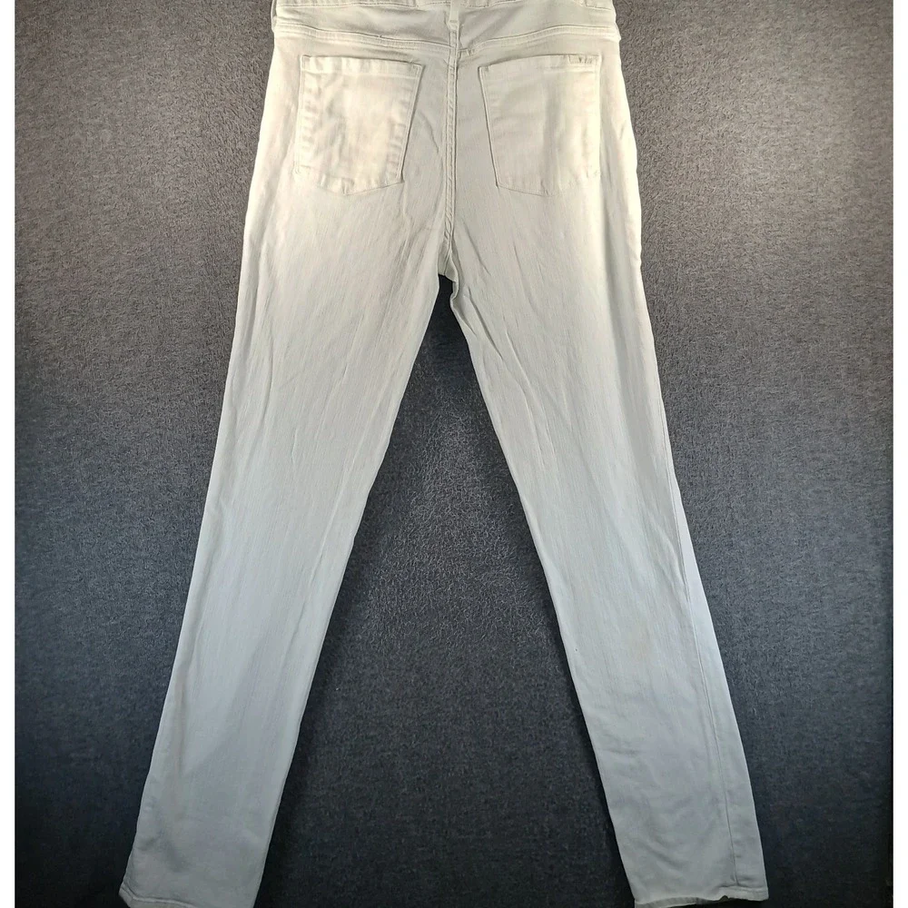 Eddie Bauer Slightly Curvy‎ Straight Leg Jeans Womens 32x34 White